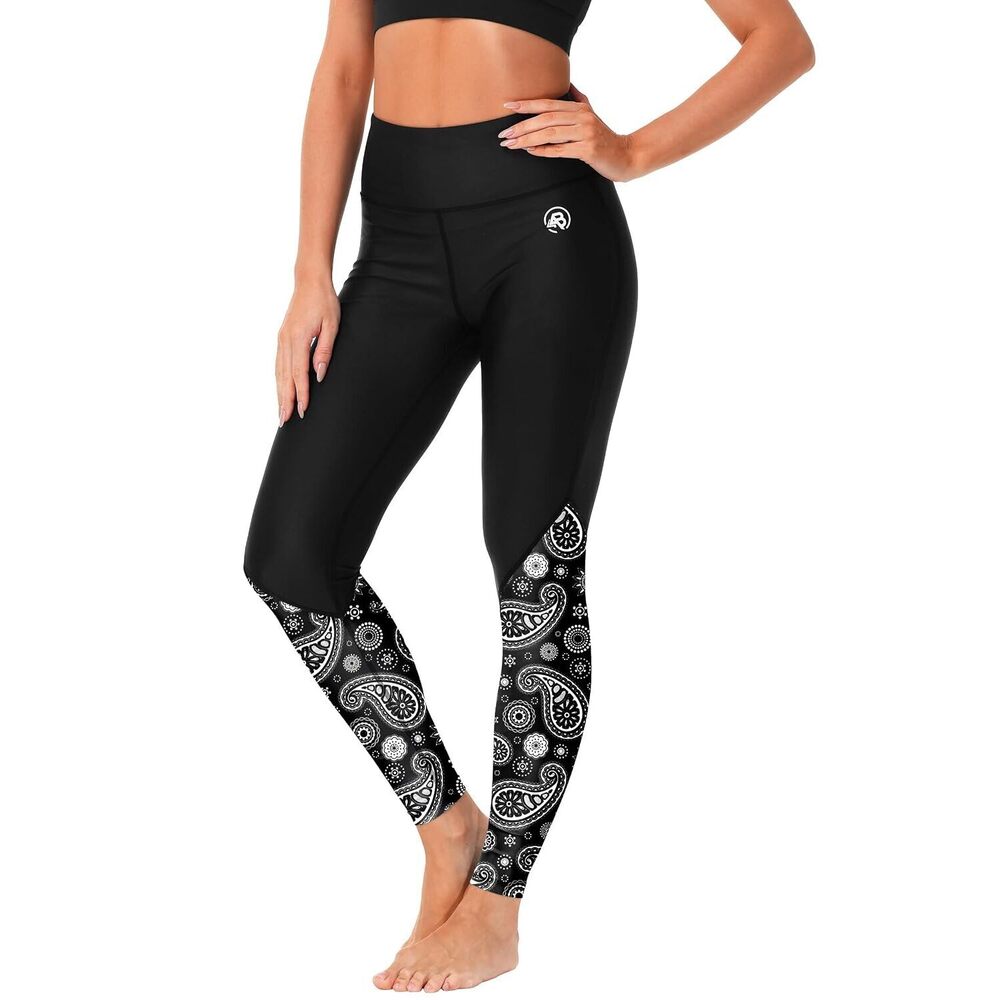 Sun Protection Swim Pants for Women Full Length Swimming Leggings Quick Dry